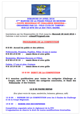 image programme vct dimanche 24 avril