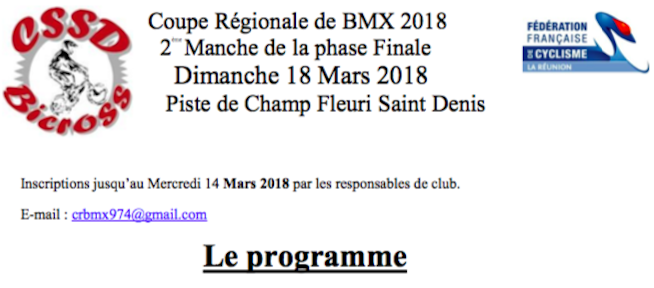 programme une