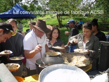 la convivialité marque de fabrique ACSB