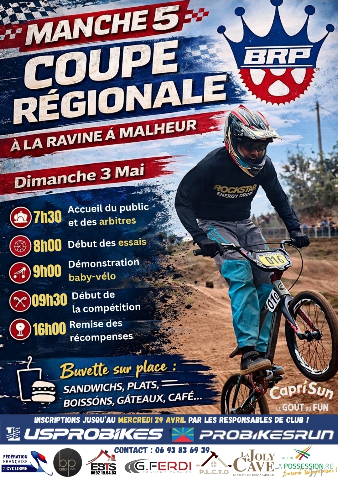 Affiche M5 BRP - Coupe R�gionale 2026